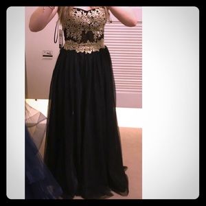 Sequin heart, Prom dress size 5